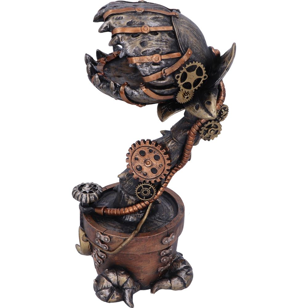 Cogwork Carnivore Venus Fly Trap Figurine | 24.3cm | Flesh Eating Plant Figurine