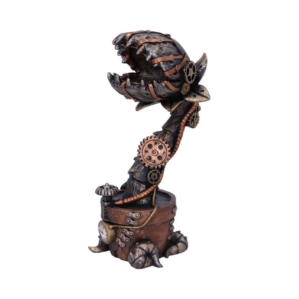 Cogwork Carnivore Venus Fly Trap Figurine | 24.3cm | Flesh Eating Plant Figurine