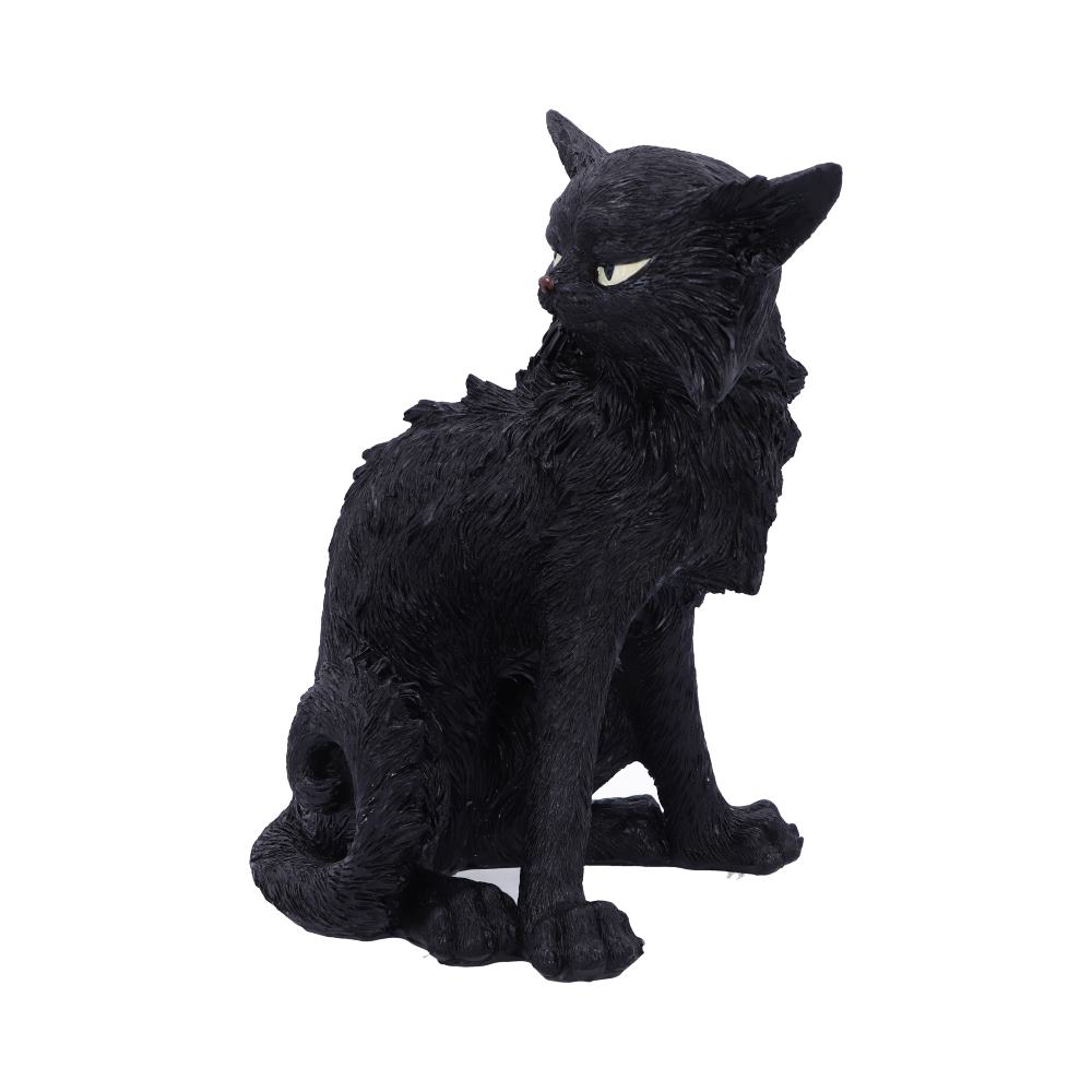 Black Cat Witches Familiar Figure Salem | Two Sizes | Nemesis | Goth Decor | Familiar
