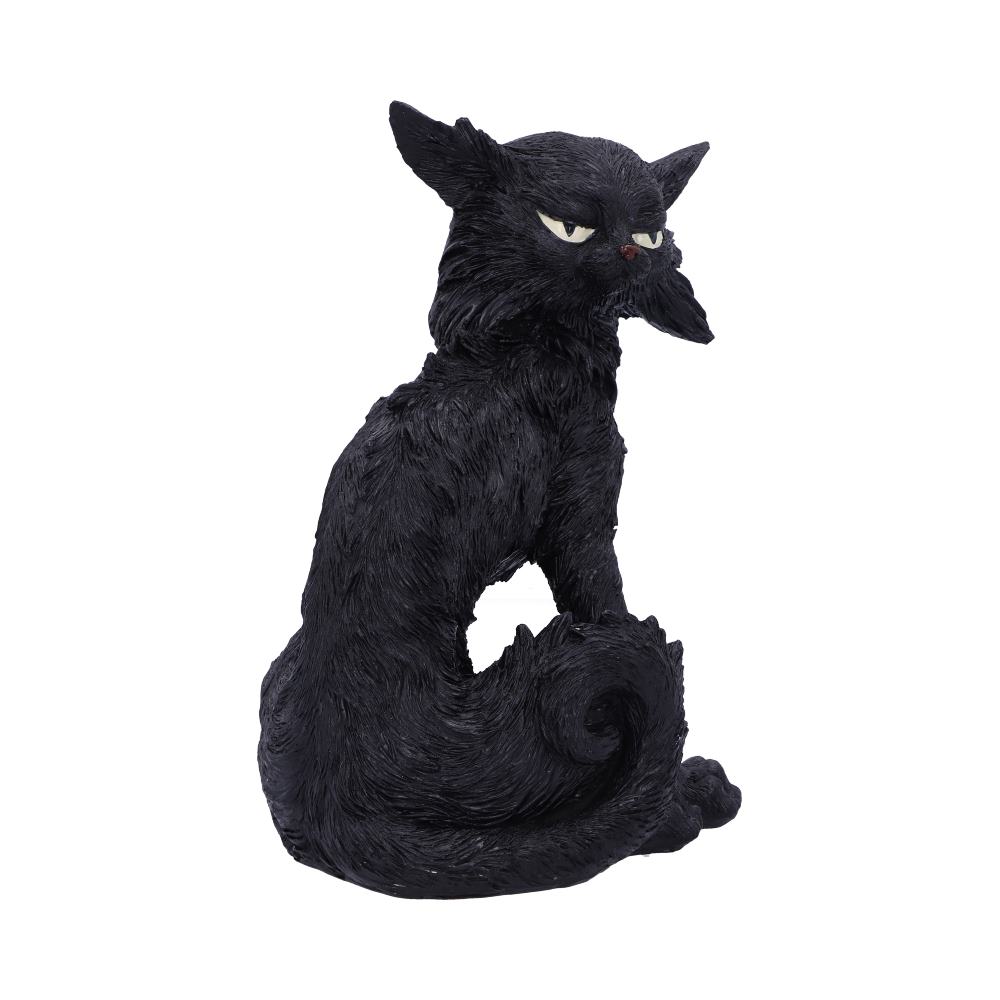 Black Cat Witches Familiar Figure Salem | Two Sizes | Nemesis | Goth Decor | Familiar