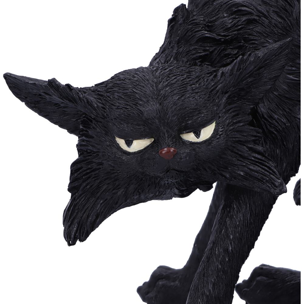 Witches Familiar Cat Spite Figurine | Two Sizes | Goth Decor | Guardian | Collectable