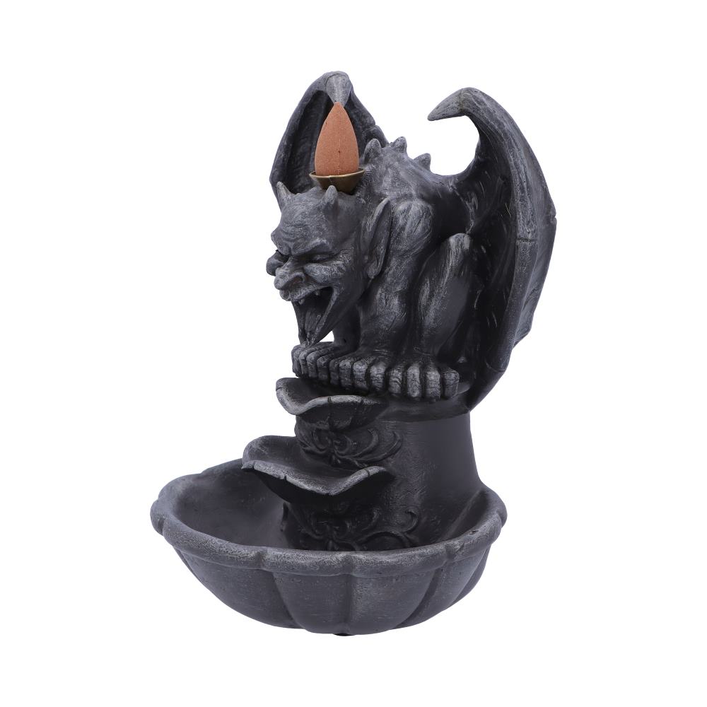Grotesque Smoke Backflow Incense Burner | 17.8cm | Gargoyle | Goth