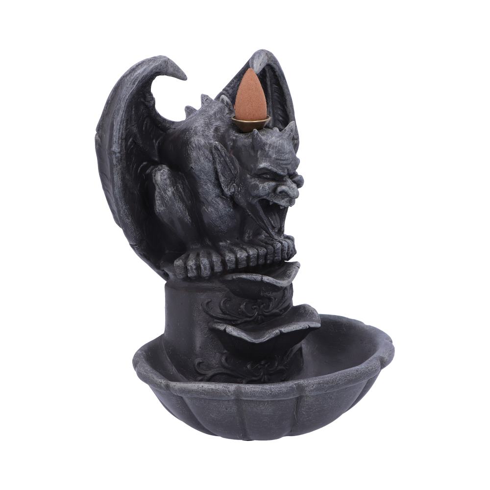 Grotesque Smoke Backflow Incense Burner | 17.8cm | Gargoyle | Goth