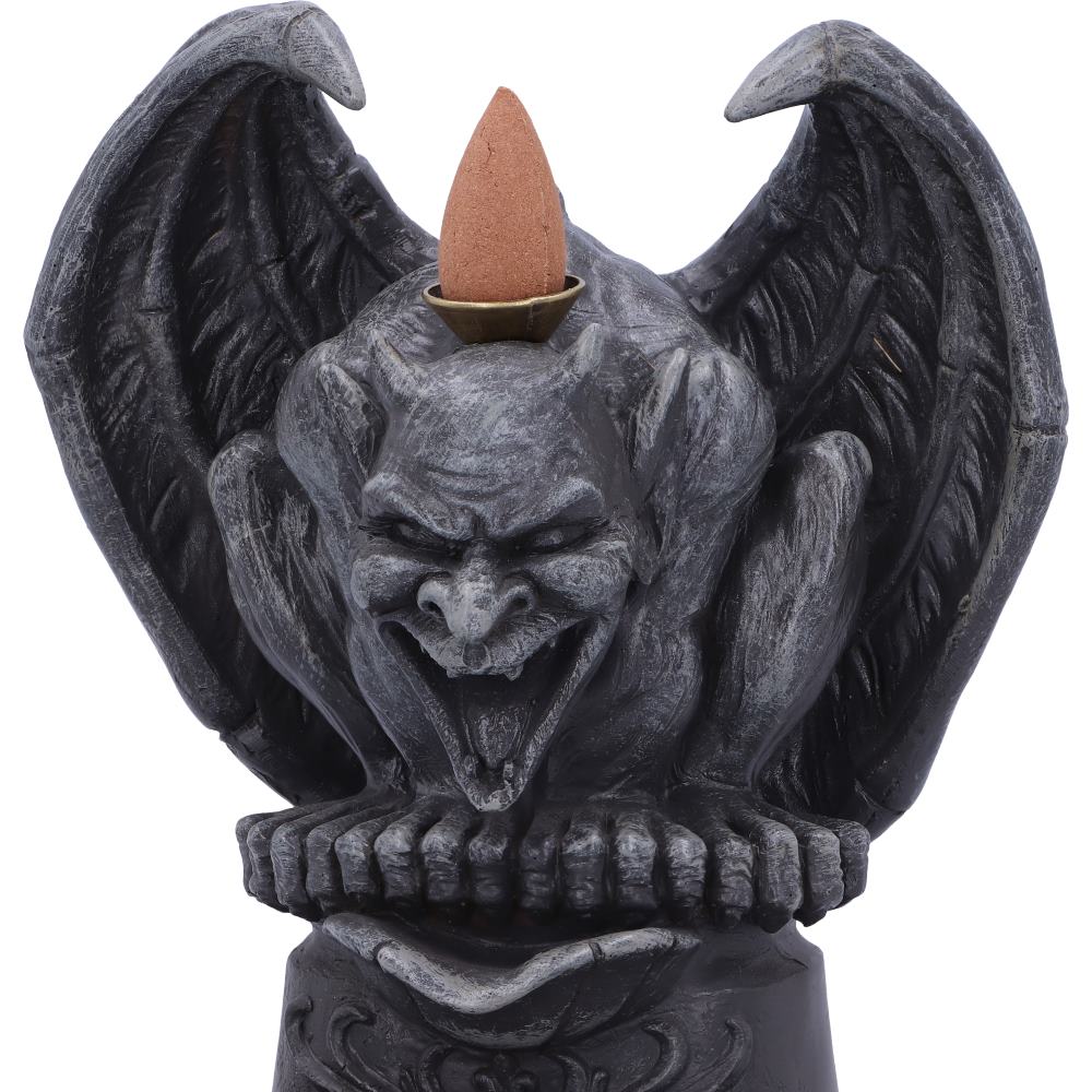 Grotesque Smoke Backflow Incense Burner | 17.8cm | Gargoyle | Goth