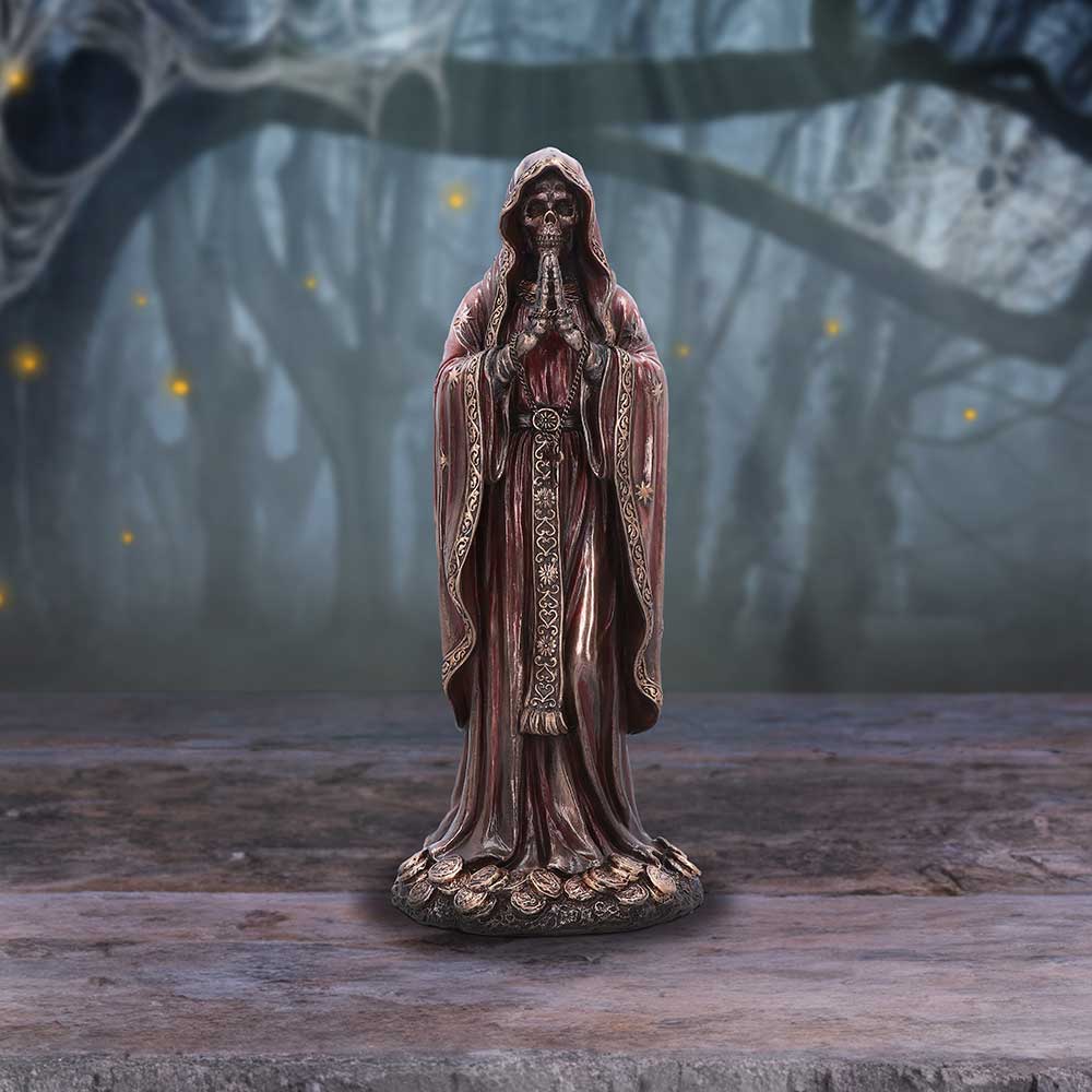 Santisima Muerte Bronze Figurine | 19cm | Persofinication of Death
