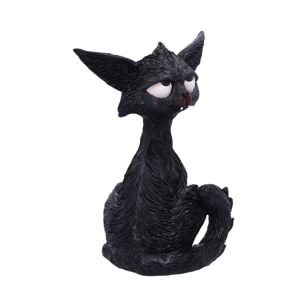 Kit Black Cat Figurine | 20cm | Nemesis | Goth Decor | Familiar
