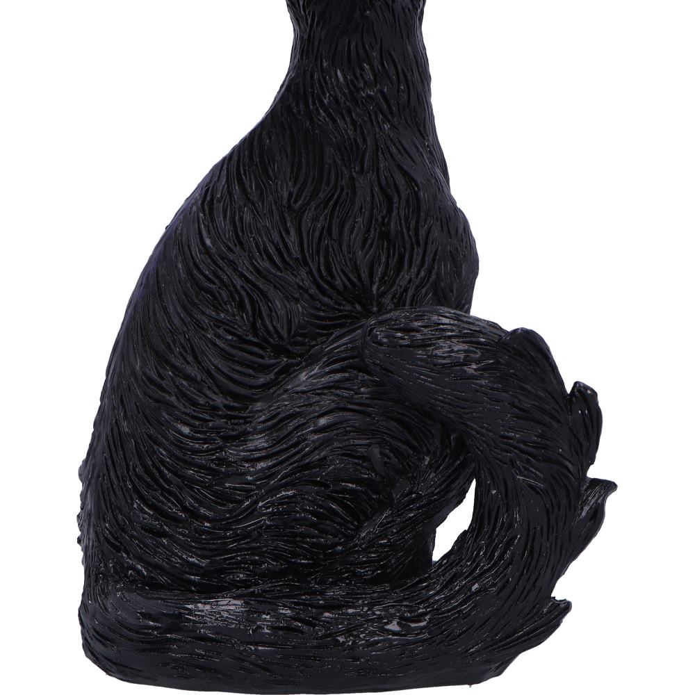 Kit Black Cat Figurine | 20cm | Nemesis | Goth Decor | Familiar