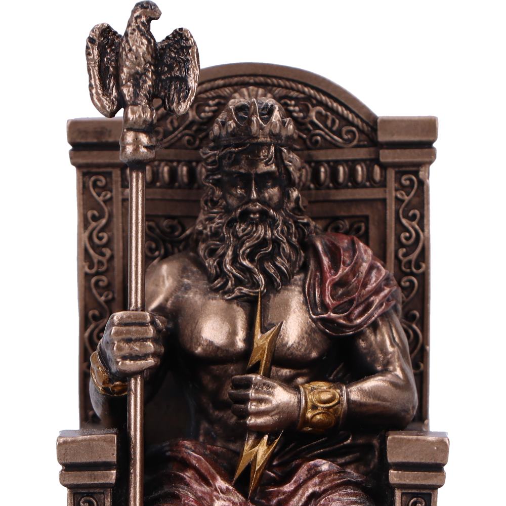 Zeus King of the Gods | Mini 9cm | Greek Mythology | Greek Gods | Idol