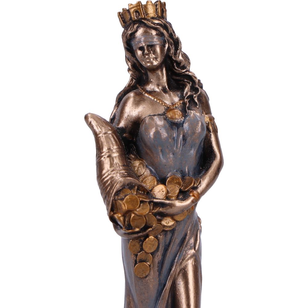 Fortuna Goddess | Mini 9cm | Greek Mythology | Tyche Goddess of Fortune | Idol