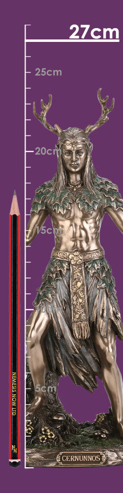 Cernunnos the Horned God Bronze Figurine | 26cm | Pagan | Druid
