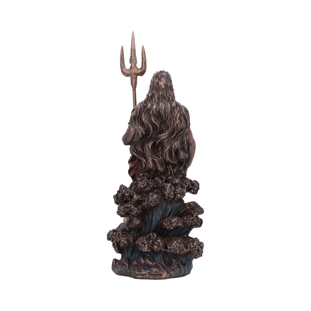 Poseidon God of the Sea | 18.5cm | Greek God Figurine | Greek Mythology Collectible