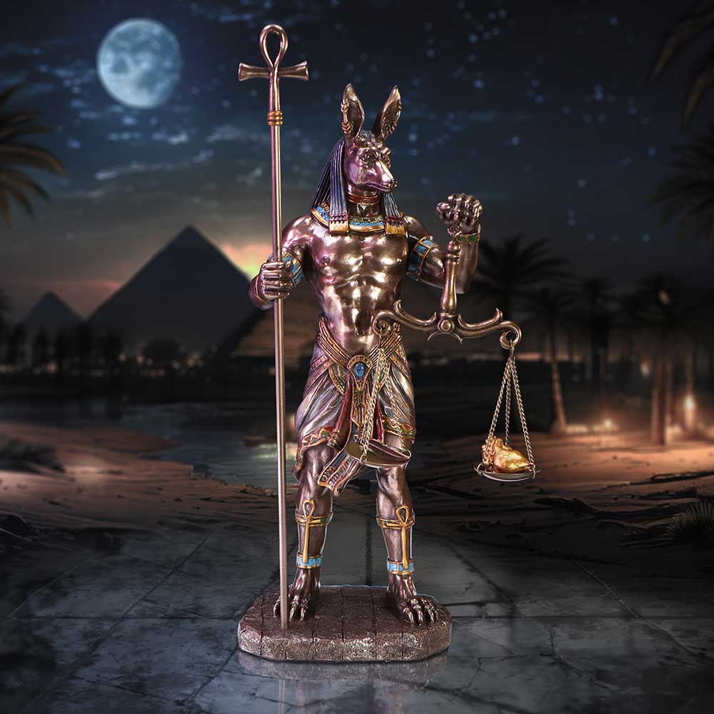 Anubis Guardian of Tombs | Anubis Figurine | Guardian of the Tombs, Symbol of Justice | Egyptian Mythology