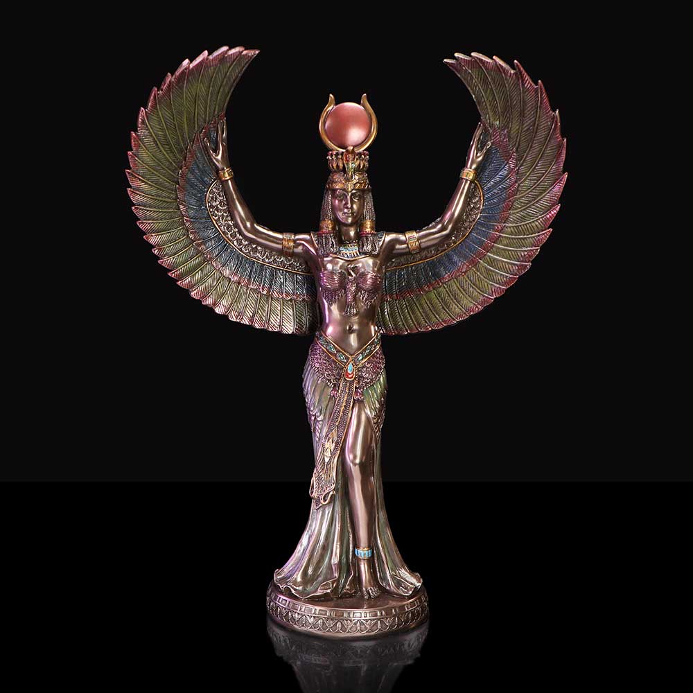 Isis – Goddess of Magic and Wisdom Figurine | Divine Protection and Power | Egyptian Mythology