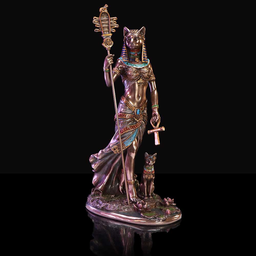 Bastet – Goddess of Protection Figurine | Symbol of Strength, Life and Power | Egyptian Mythology