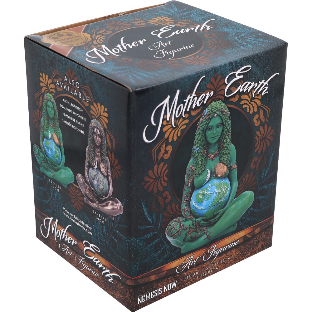 Ethereal Mother Earth Figurine | 17.5cm | Goddess Gaia | Altar Piece