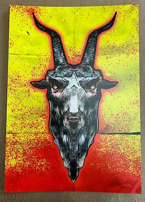 Baphomet A4 Print | Beautiful Bold Designs | Mystical A4 Print Range