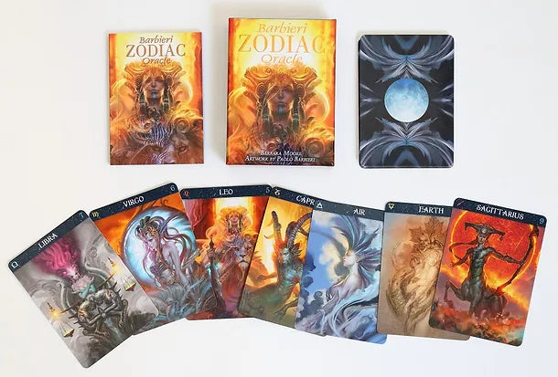 Barbieri Zodiac Oracle: 26 Full Colour Cards and Instruction Book