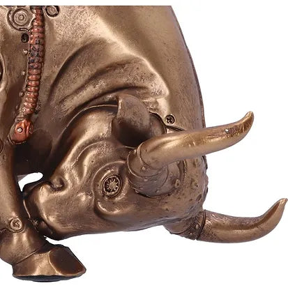 Binary Bull Figurine | 22.5cm | Steampunk
