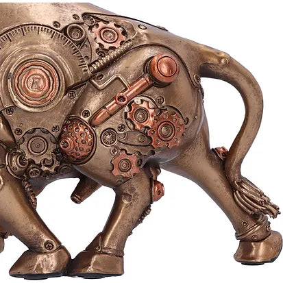 Binary Bull Figurine | 22.5cm | Steampunk