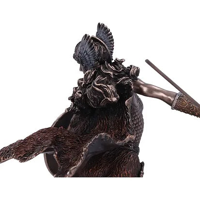 Bronze Valkyrie's Flight Norse Valkyrie Warrior | 23.5 cm | Norse Mythology | Viking