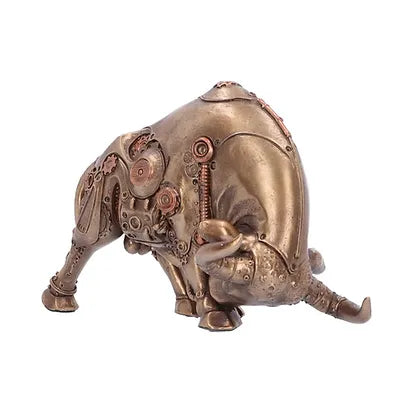 Binary Bull Figurine | 22.5cm | Steampunk