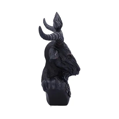 Baphomet Bust Black | 33.5cm | Baphomet Figurine | Altar Piece
