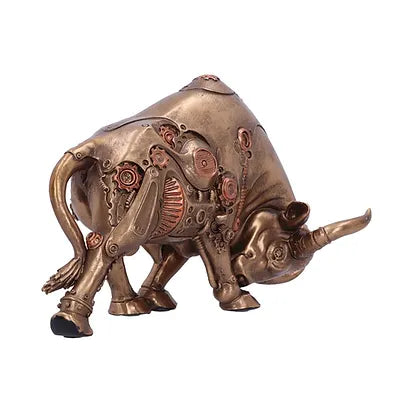 Binary Bull Figurine | 22.5cm | Steampunk