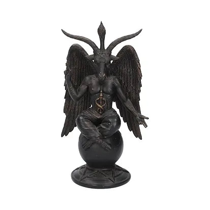 Baphomet Figurine | Occult Mystical Gothic Ornament | 25 cm