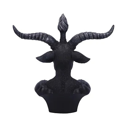 Baphomet Bust Black | 33.5cm | Baphomet Figurine | Altar Piece