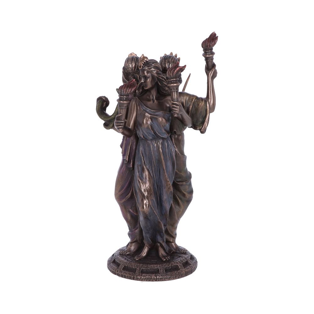 Hecate Goddess of Magic | 21cm | Greek Goddess of Magic Figurine | Triple Goddess Ornament | Pagan | Wican | Greek Mythology