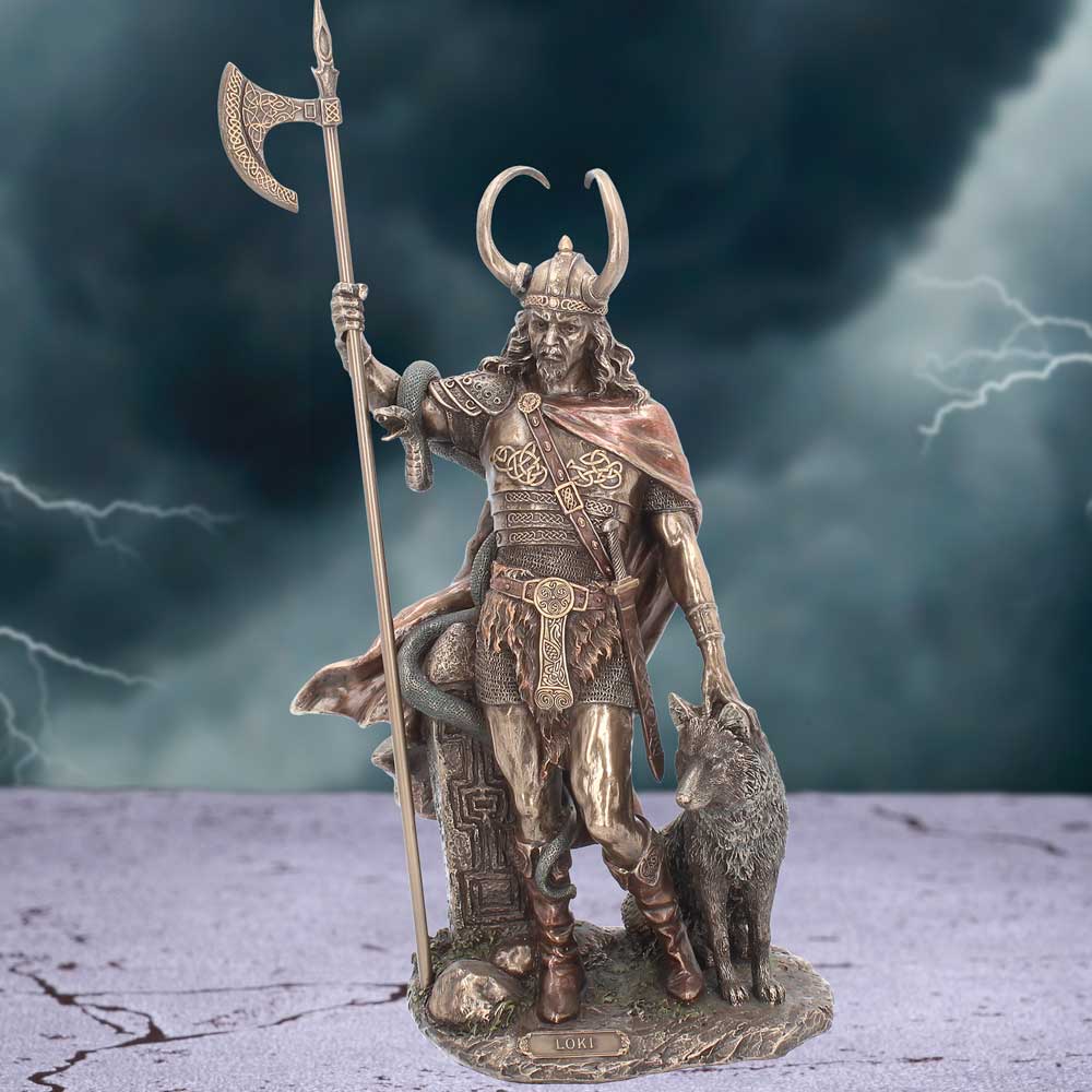 Loki | Norse Trickster God Figurine | 35cm | Norse Mythology