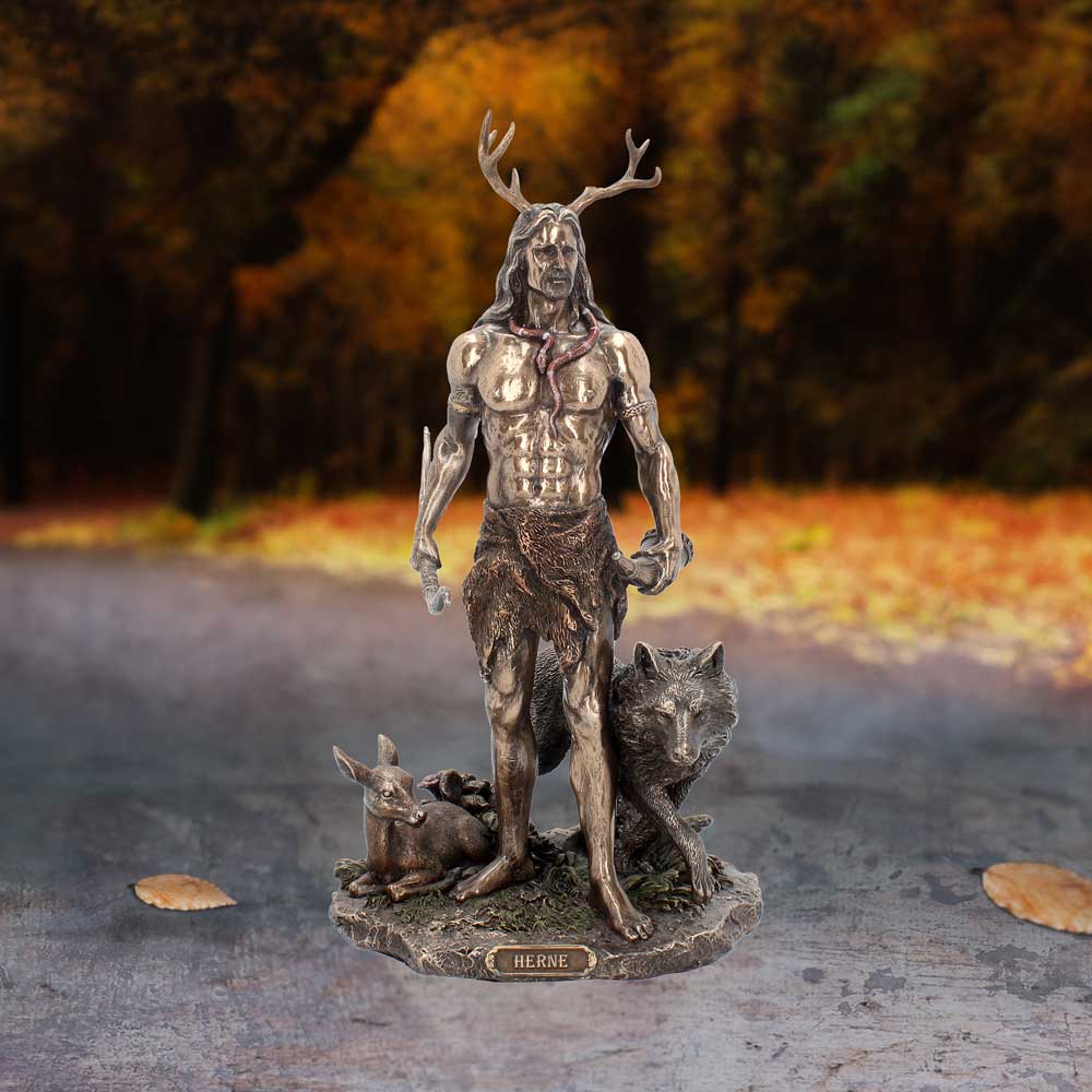 Herne and Animals | 30cm | Folklore | Druid | Wiccan