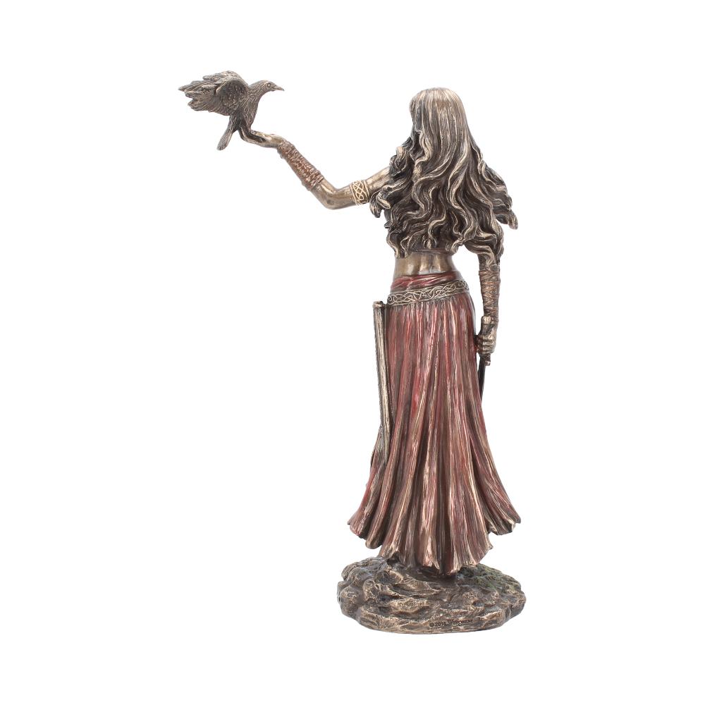 Morrigan and Crow Figurine | Celtic Goddess | Celtic Mytholgoy | Goddess of War