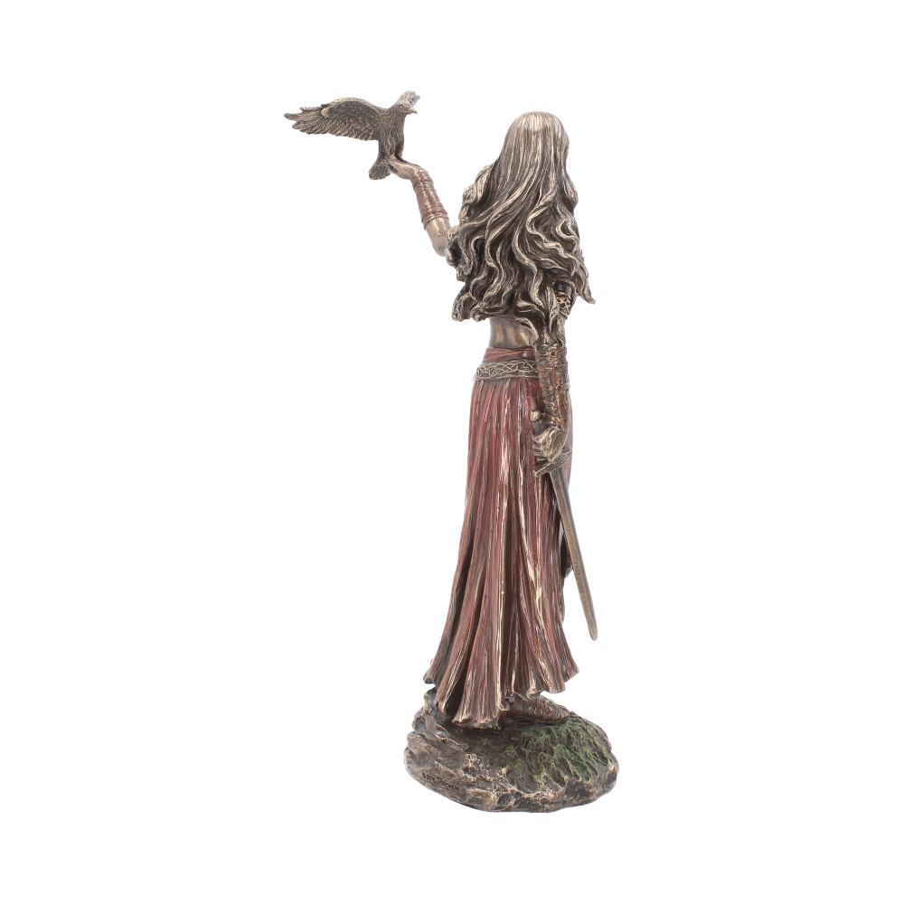 Morrigan and Crow Figurine | Celtic Goddess | Celtic Mytholgoy | Goddess of War