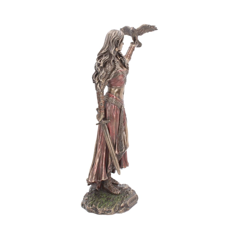 Morrigan and Crow Figurine | Celtic Goddess | Celtic Mytholgoy | Goddess of War