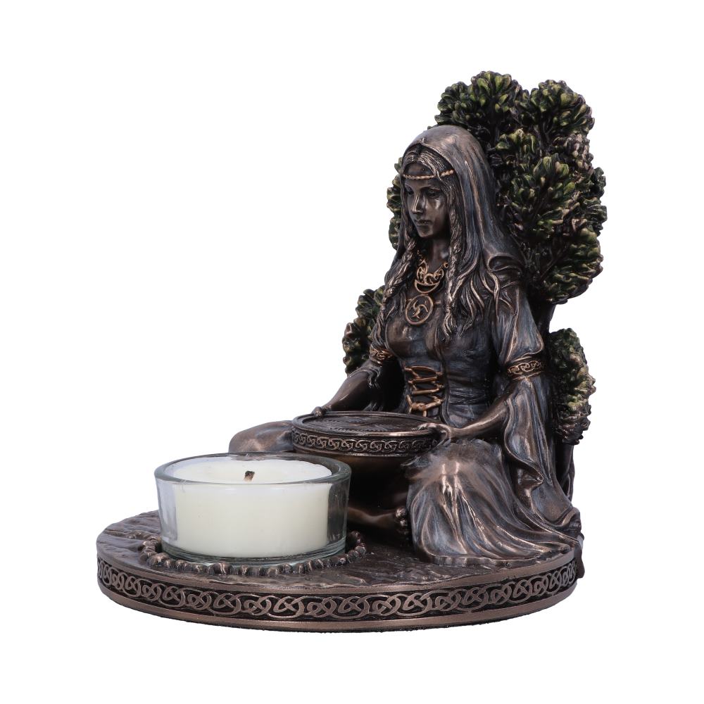 Danu Tealight Holder | Irish goddess Candle Holder | Celtic Mythology