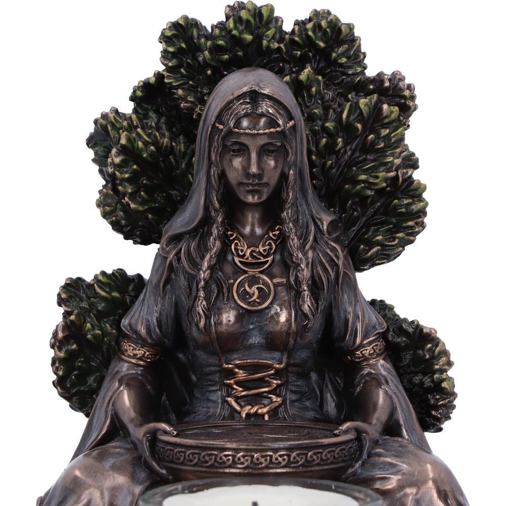 Danu Tealight Holder | Irish goddess Candle Holder | Celtic Mythology