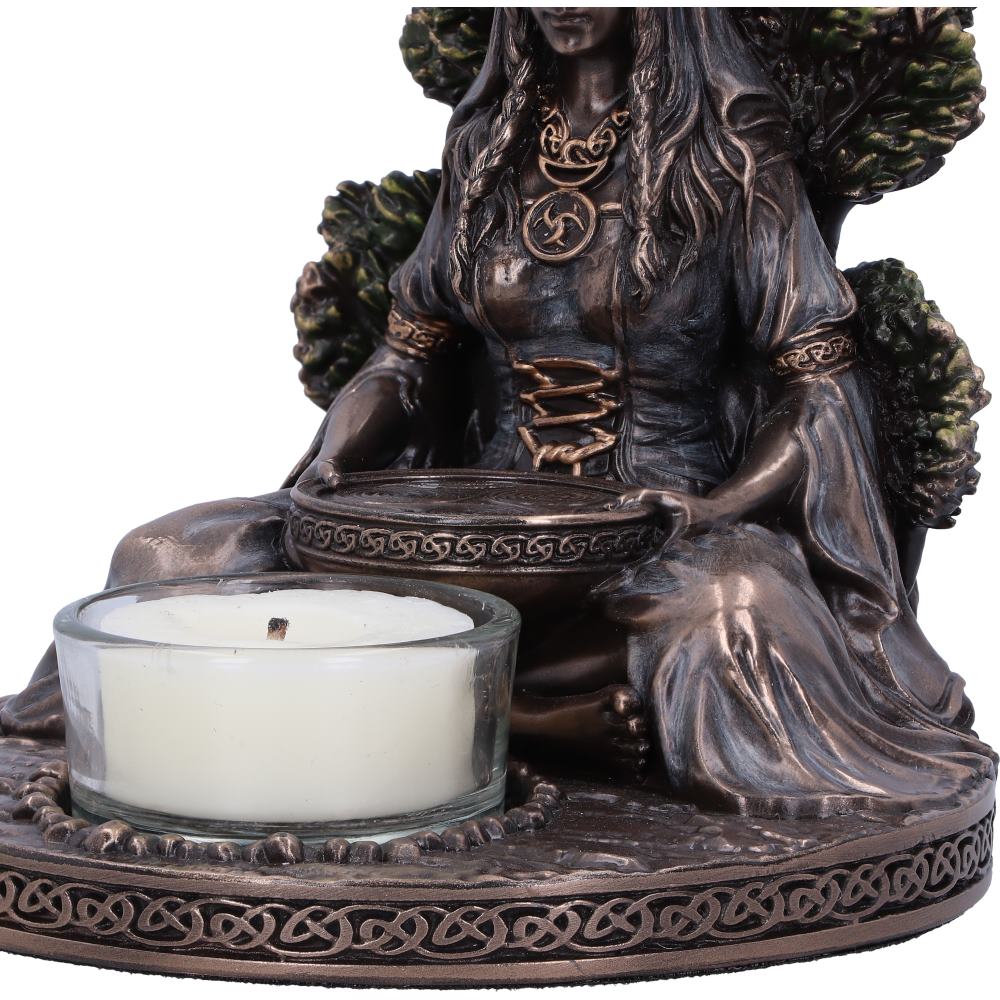 Danu Tealight Holder | Irish goddess Candle Holder | Celtic Mythology