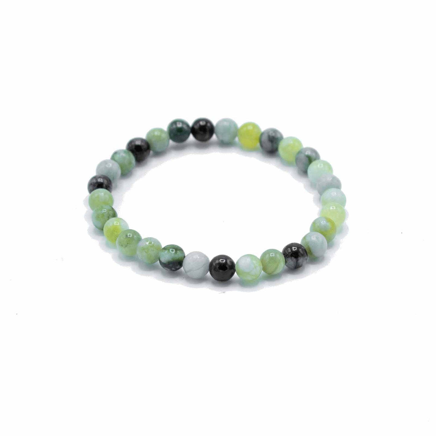 Gemstone Manifestation Bracelet | Olive Jade| Healing| Power Bracelet | Boho Jewllery