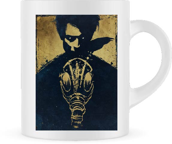 The Sandman Ceramic Mug | Neil Gaiman Dream Graphic Novel Inspired | Dark Fantasy Fans | Fantasy Coffee Cup for Comic Fans