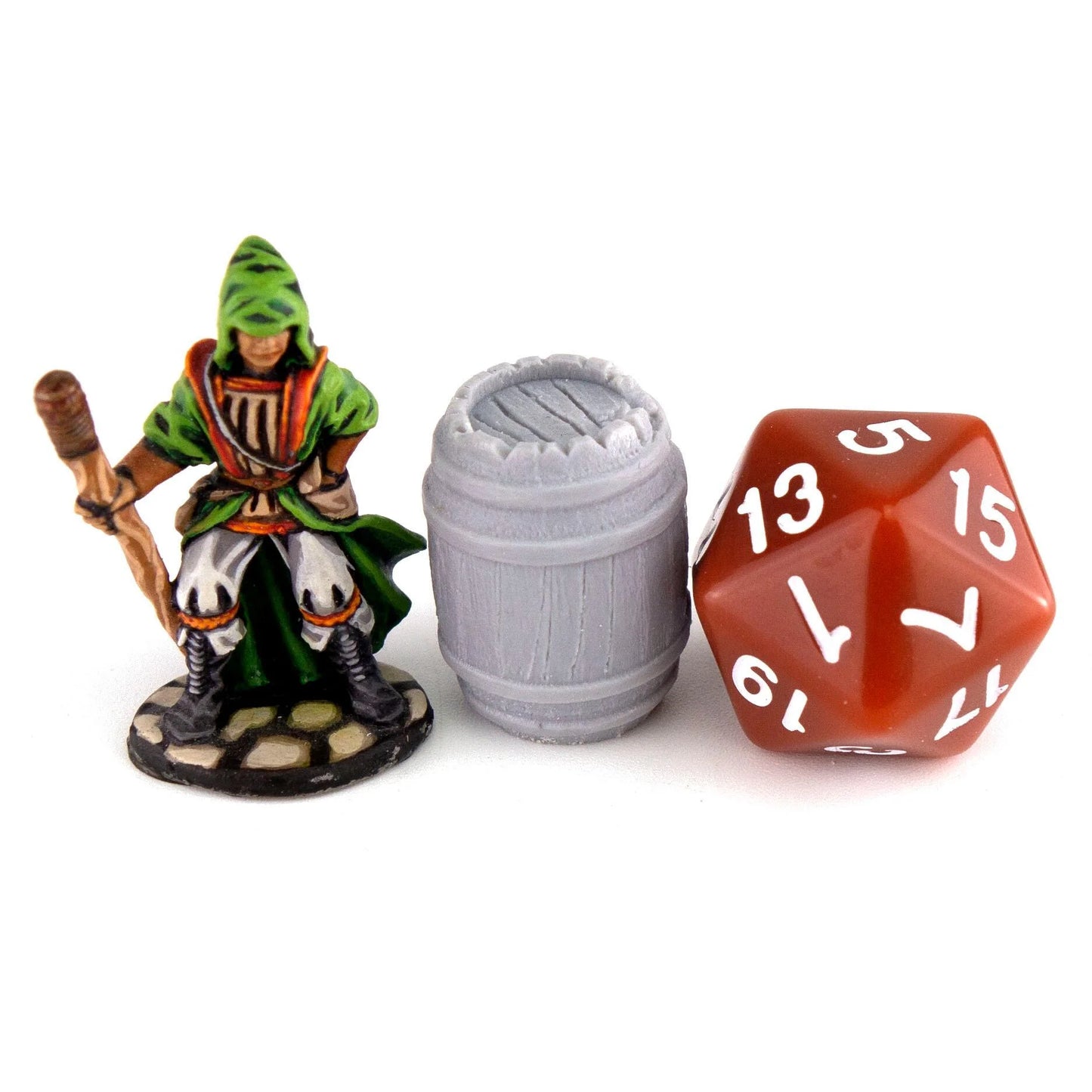 Dungeon and Dragon Scenery | Dungeon Scatter |Barrels x 10 (Set / Style 1) | RPG Scenery | Legend Games