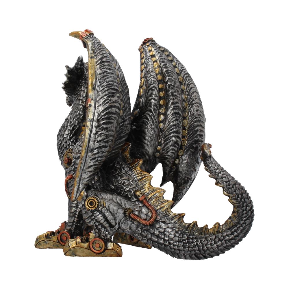 Dragon Protector Mechanical Dragon Figure | Steampunk | 20cm