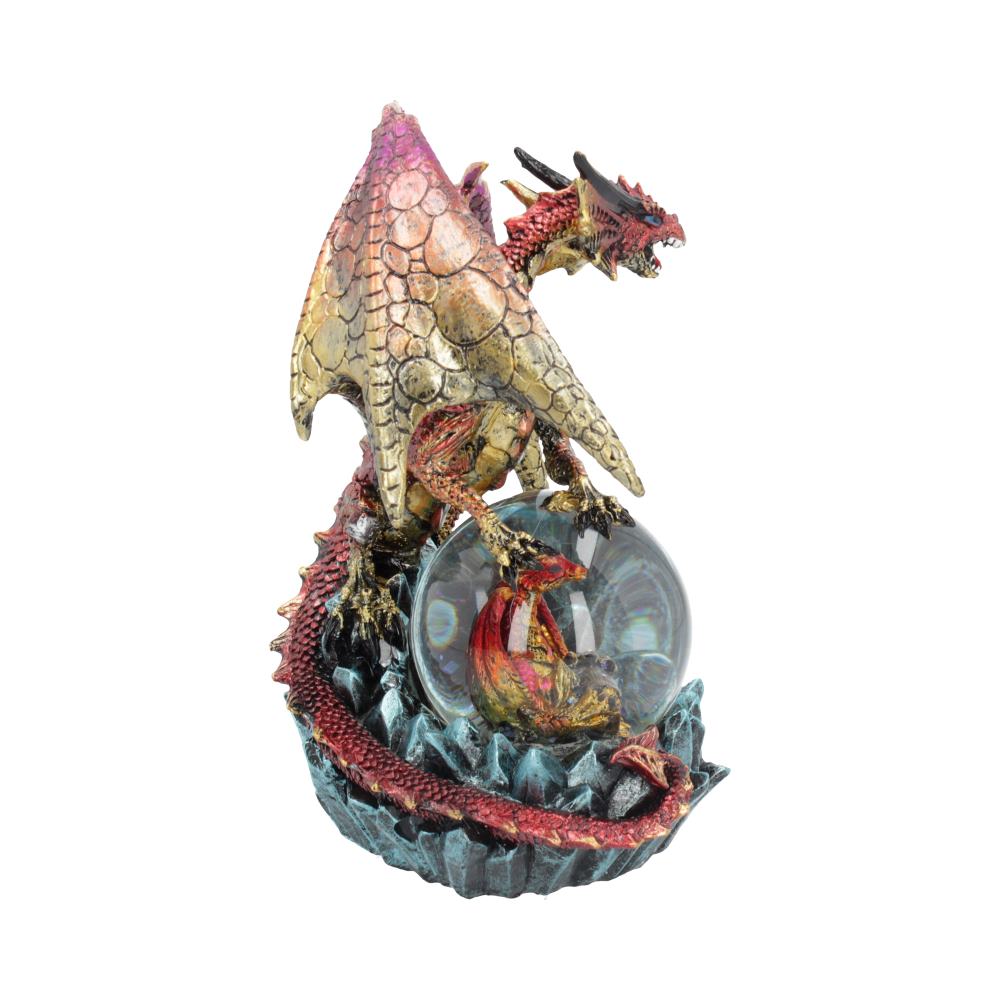 Ruby Oracle Red Dragon Fortune Seer Figurine | 18.5cm | Fantasy Collectables