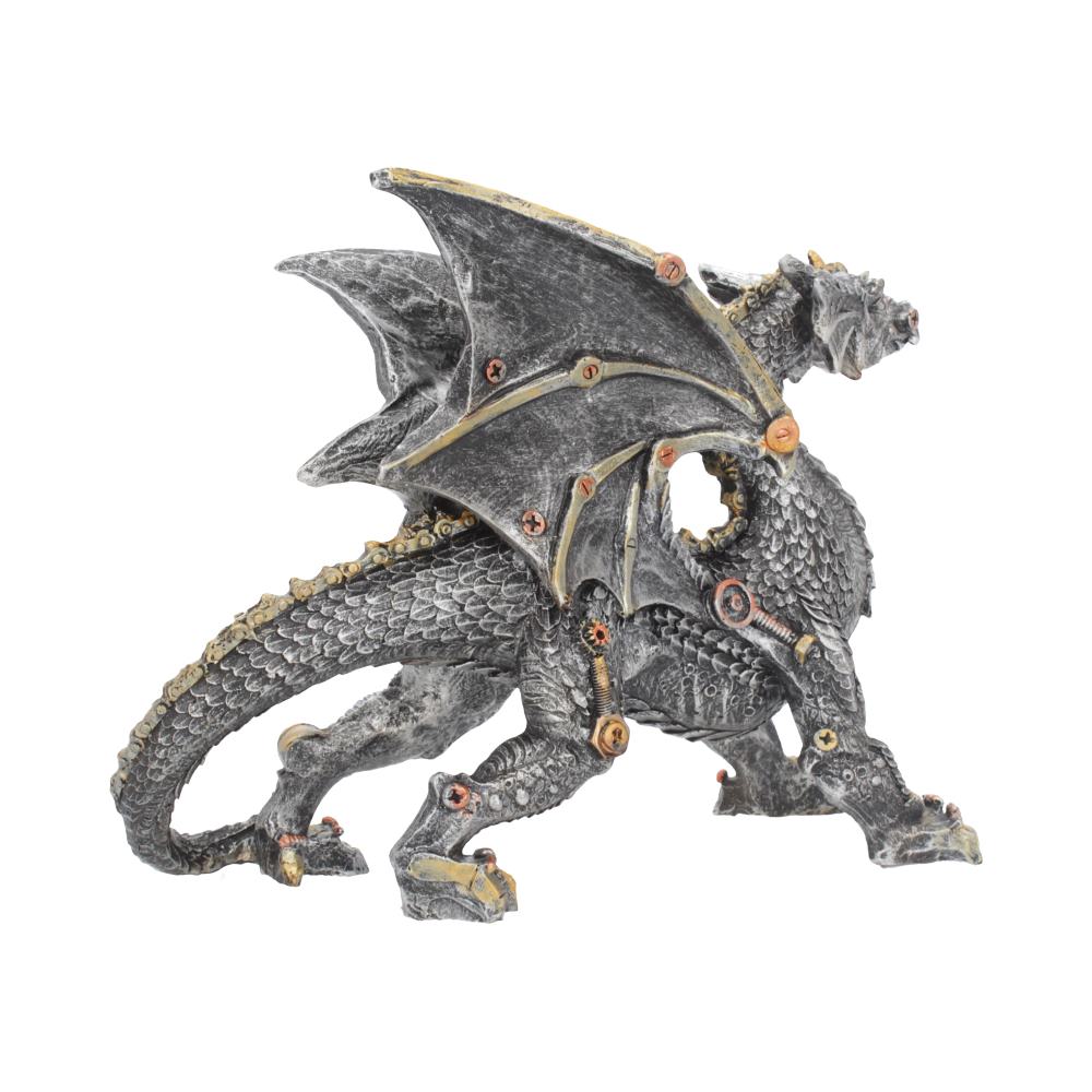 Small Dracus Machina Mechanical Dragon Figure | 20.5cm | Steampunk | Dragon Figurine
