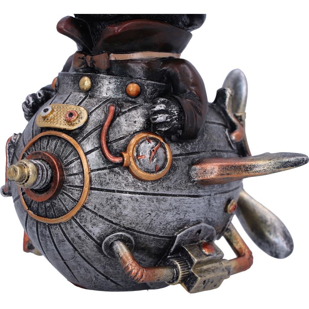 Feline Invention Steampunk Cat Figurine | 14.5cm | Steampunk Decor |