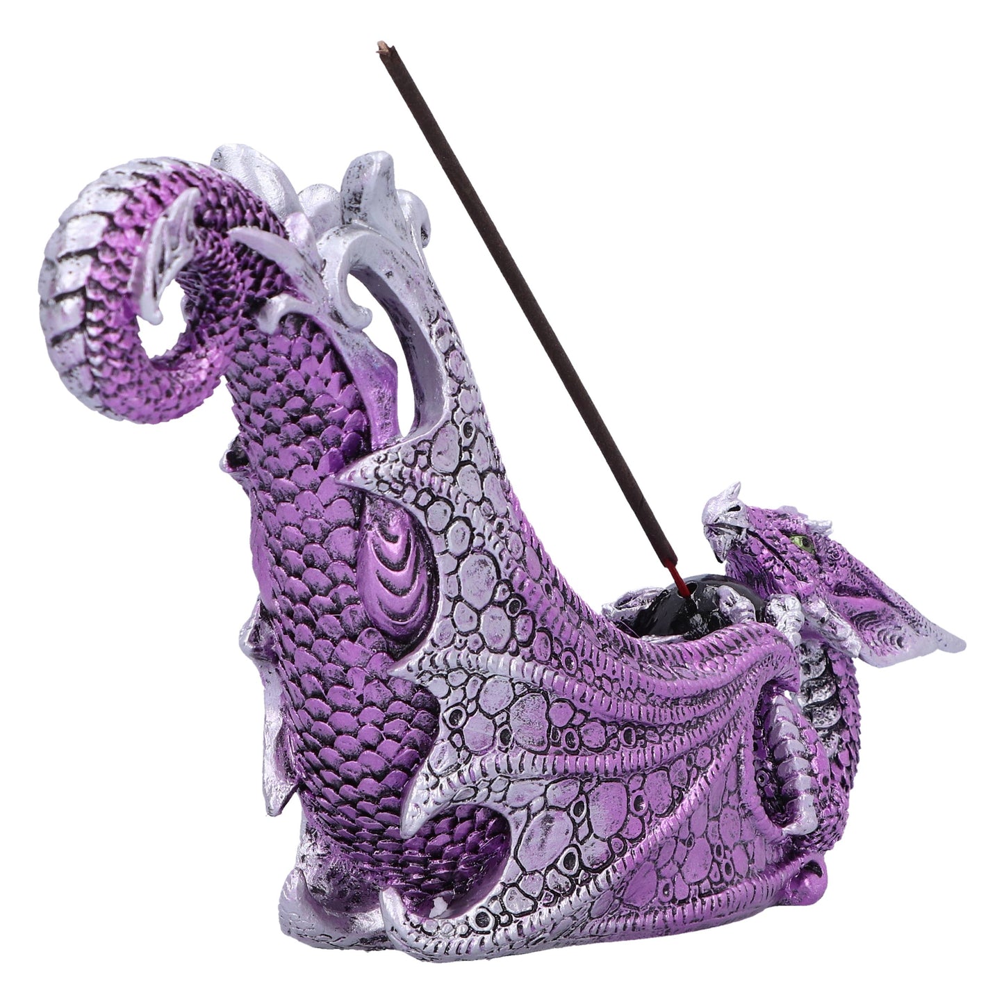 Draconic Essence Incense Burner | 26cm | Dragon Figurine | Goth | Fantasy | Home Fragrance