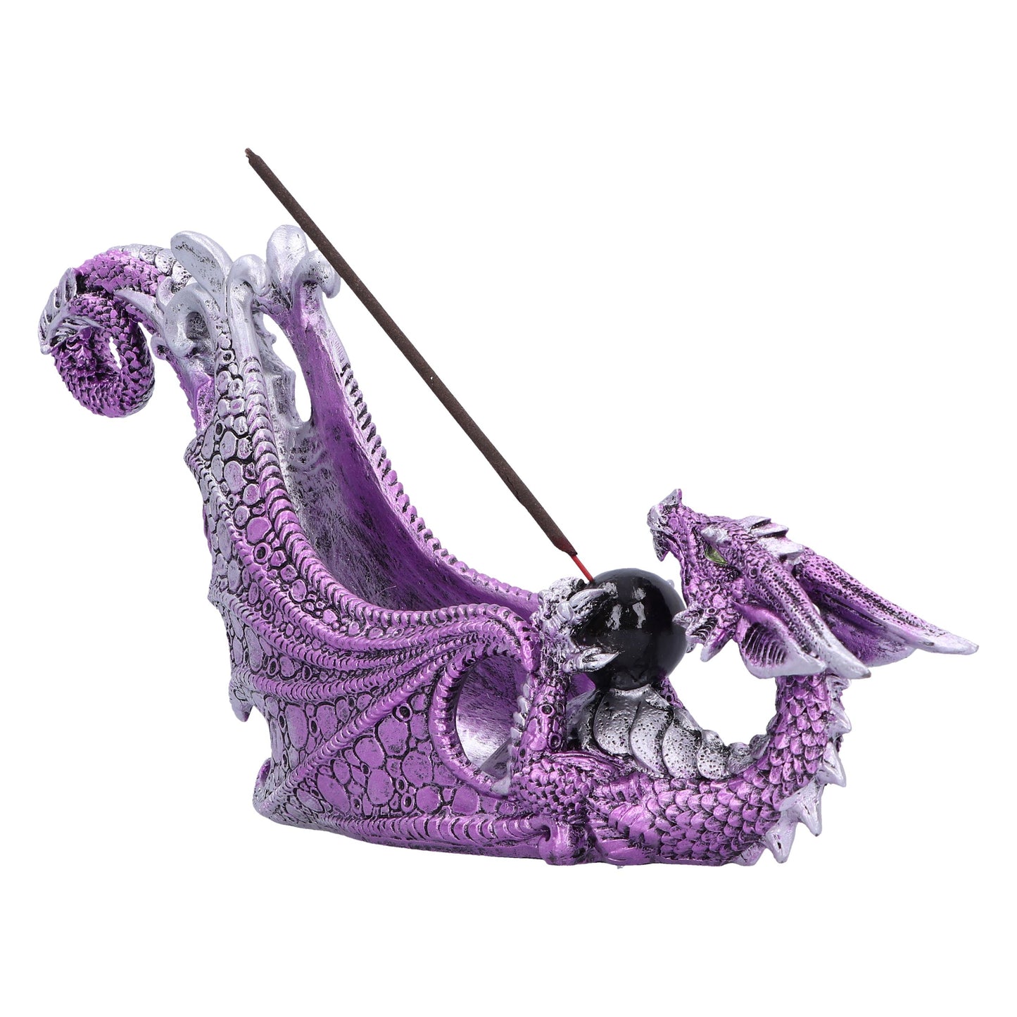 Draconic Essence Incense Burner | 26cm | Dragon Figurine | Goth | Fantasy | Home Fragrance