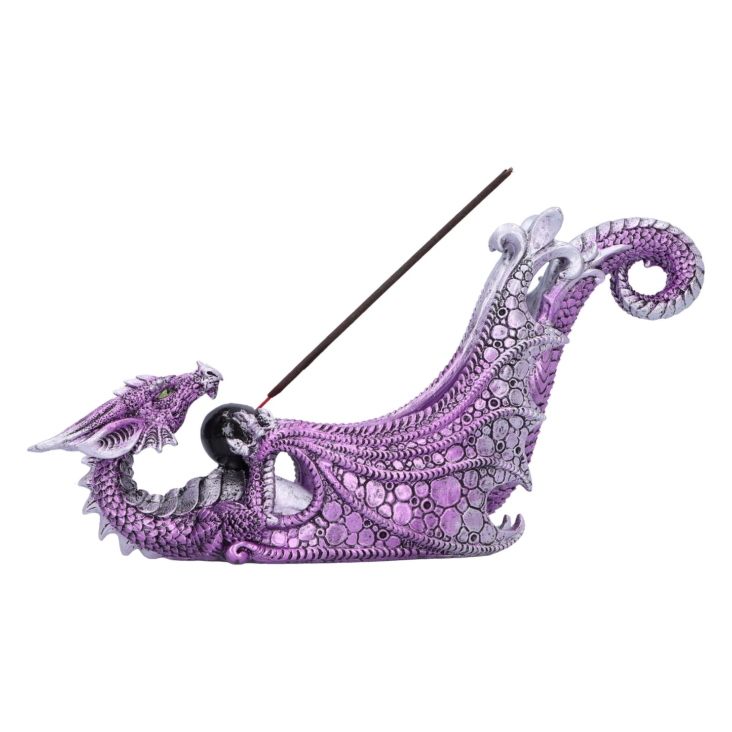 Draconic Essence Incense Burner | 26cm | Dragon Figurine | Goth | Fantasy | Home Fragrance