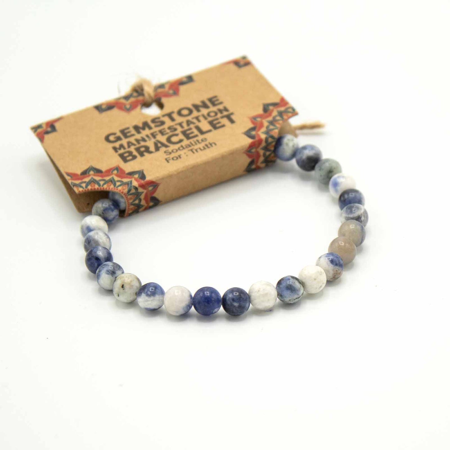 Manifestation Bracelet Sodalite | Crystal Bracelet | Gemstone Jewellery