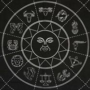 Zodiac Altar Cloth | Cotton | 70x70 cm | Tarot Cloth | Pagan